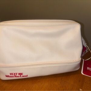 BEIS Lonely Ghost Dopp Kit “Text Me When You Land” New With Tags